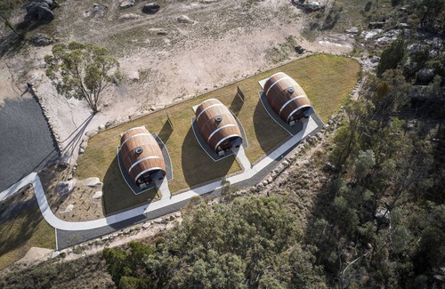 Ballandean Cabin | Barrel View Luxury Cabins - Australia's First Wine Barrel Accommodation