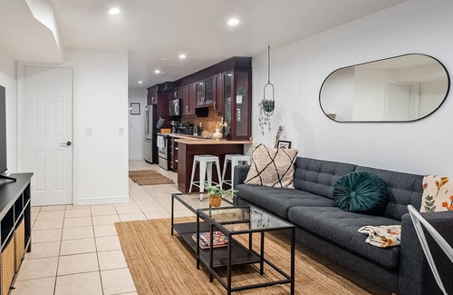 Davenport Apartment | Basement Suite with Private Patio in Davenport