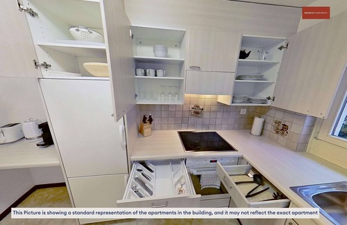 Seebach Apartment | Basic 3-BR Apartment with Balcony Access