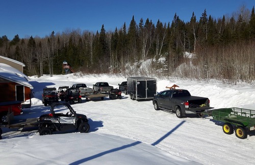 Gloucester County Ski Chalet | Bathurst New Brunswick Access to snowmobiles trail and ATV.