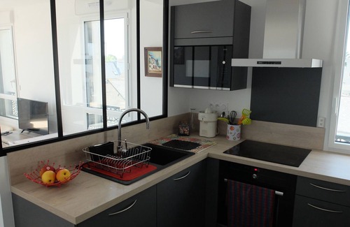 Pornichet Apartment | Bay of La Baule T3 bright beautiful terrace near beach and center Wifi-fiber 3 *