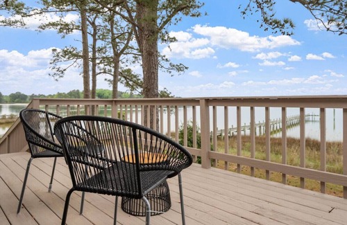 Hudgins House | Bayfront Escape, Private Dock, Large Deck, and Views!