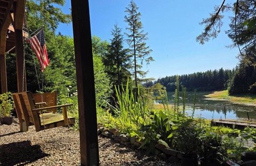 Juneau Apartment | Bayside Hideaway, tucked in the forest! Clean, Cozy, Comfortable!