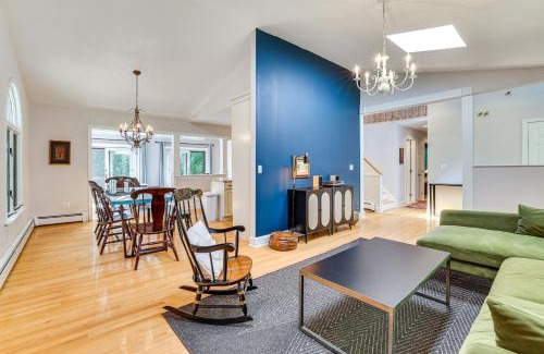 Killingworth House | BBQ Ready Quiet Connecticut Retreat with Fire Pit