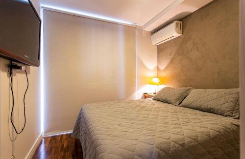 Consolacao Apartment | BC75 - Novo Bhaus Bela Cintra - Shopping - Metrô - 50m2 - Linda Vista 17o andar - Vaga de Garagem