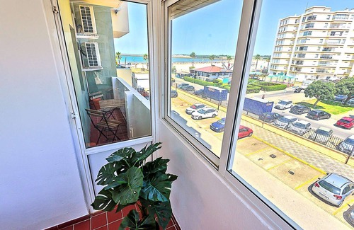 Valdelagrana Apartment | Beachfront 3-BR apartment with sea view and pool view balconies, swimming pools