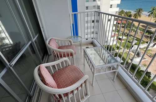 Carolina Condo | Beach Front 2 bed 2bath condo in Isla Verde.