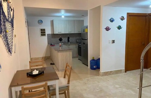 El Soco Apartment | Beach Front 2-Story penthouse BBQ Hottub La Romanann