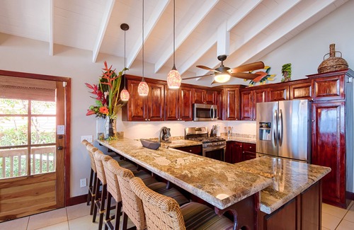 Orchid Beach Village House | BEACH front between W Bay & W End - POOL & DOCK - screen porch - Sunsets galore