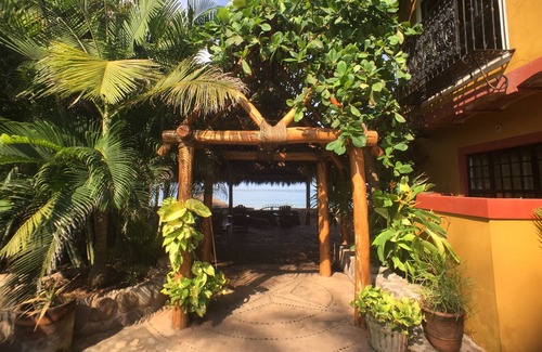 Chacala Apartment | Beach Front Compound W/Casita & Private Terrace: Sleeps 4@$45 a nite per person