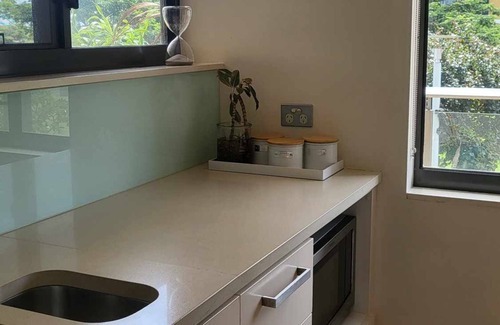 Warf Precinct Apartment | Beach front, with huge outdoor living area and views. Everything you need!