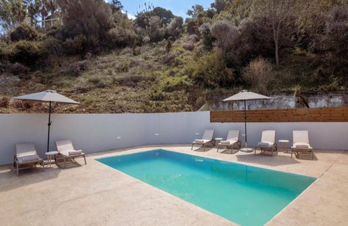Argassi Villa | Beach-Front Zakynthos Villa | Bleu Beach Villa | 3 Bedrooms | Stunning.