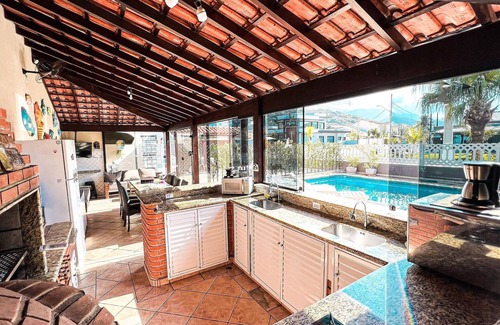Caraguatatuba Condo | Beach House, 300 mts, with Pool and WIFI