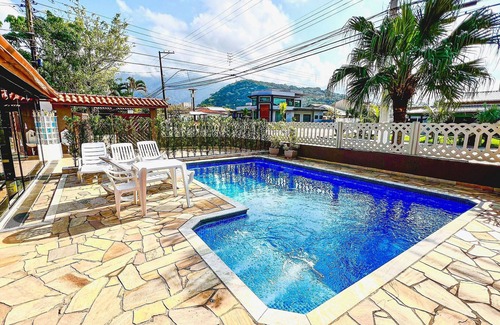 Caraguatatuba Condo | Beach House, 300 mts, with Pool and WIFI