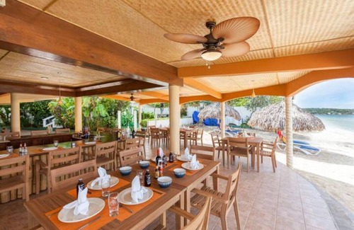 Negril Condo | Beach House Condos: Beachfront Lower Beach House - 7mile Beach Jamaica