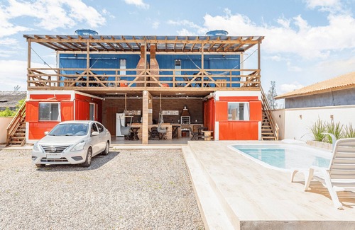 Laguna Cabin | Beach House Containers - With Pool #1