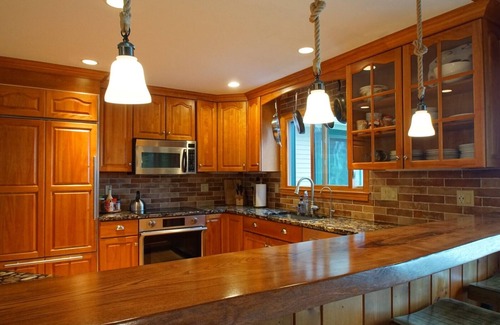 Moultonborough House | Beach House on the Big Lake with 90-foot dock. Bring your boat! New listing!