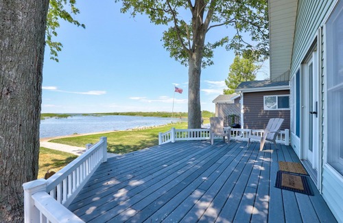 Gilford Cabin | beach style cabin, on the water with a great view!