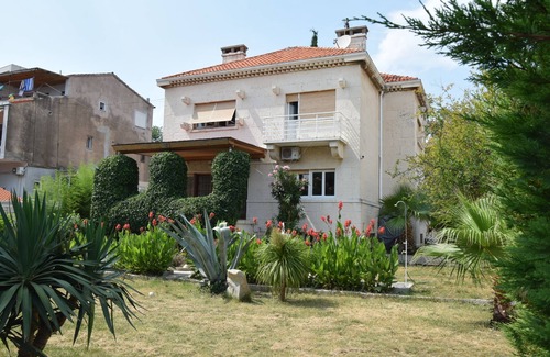 Bacvice Villa | Beach Villa at Split Top location, with pool, sea view and tropical garden
