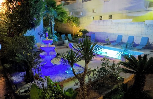 Bacvice Villa | Beach Villa at Split Top location, with pool, sea view and tropical garden