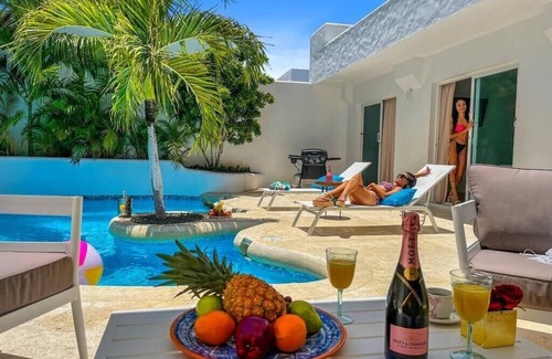 Punta Cana Villa | Beach Villa Esmeralda with private Pool, BBQ andMaid