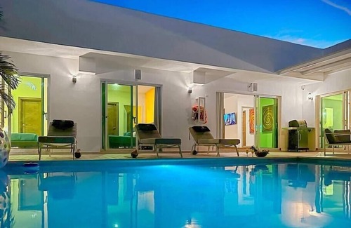 Punta Cana House | Beach Villa Rubi with private Pool, BBQ and Maid
