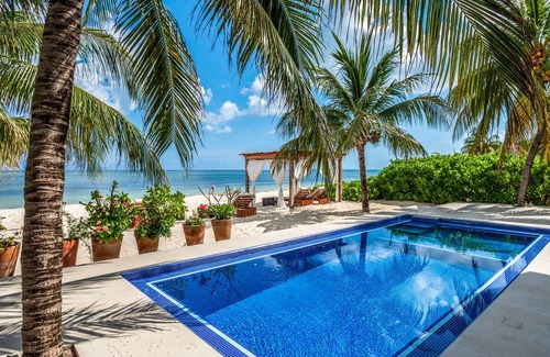 Punta Sam Villa | Beachfront Paradise – Villa on Pristine White Sandy beach