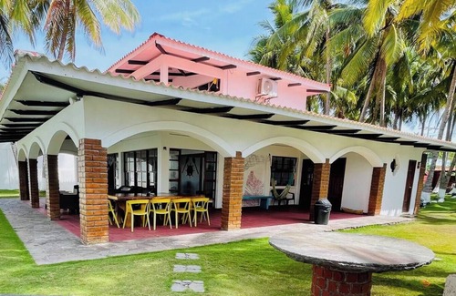 Costa Del Sol House | Beachfront 4 bedroom house with WiFi, AC in La Costa del Sol, El Salvador