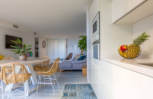 Marbella City Centre Apartment | Beachfront Condo in Marbella Center with 2 Pools & Parking