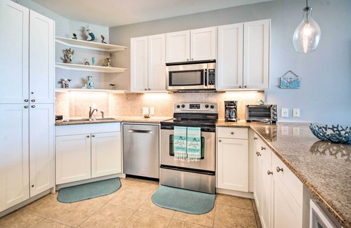 Galveston Condo | Beachfront Condo w/Pool in Galveston!