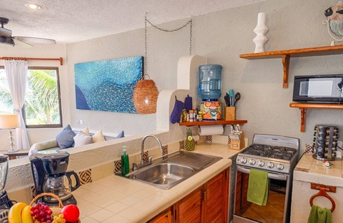 Akumal Condo | Beachfront condo with amazing views! AC, WiFi, and daily maid service!