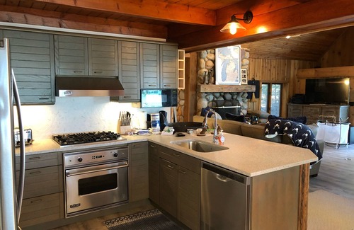 Harbor Springs House | Beachfront Cottage on Lake Michigan in Goodhart along M-119 Tunnel of Trees