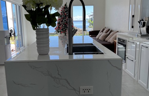 Merida Villa | Beachfront. Direct access to safe sandy beach.