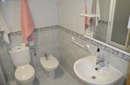 El Moncayo Apartment | Beachfront apartment with swimming pool, parking