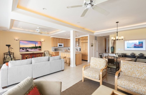 Wailea Condo | BEACHFRONT/GROUND Floor B-103: Renovated, LARGER unit, & steps from the sand.