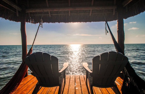 Tulum City Center House | Beachfront home with private heated pool, jacuzzi, sauna, ocean views & AC