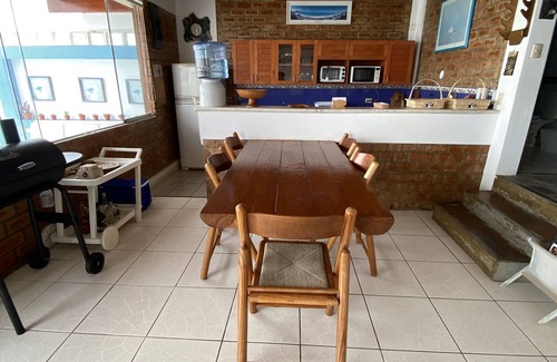 Punta Negra House | Beachfront house over El Chanque hill with pool, barbecue area and amazing view