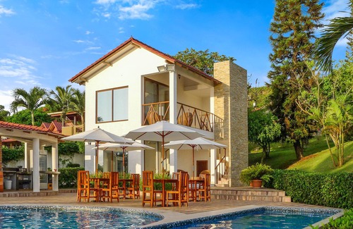 Comuna San Jose House | Beachfront, large Pool, lap pool, & Jacuzzi, Barbecue area, Spectacular Gardens