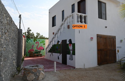 Celestun Apartment | Beachfront lovely apartment with patio- Option-1