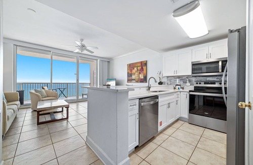 Fort Morgan Condo | BEACHFRONT, MULTIPLE OUTDOOR POOL, LOTS OF AMENITIES!