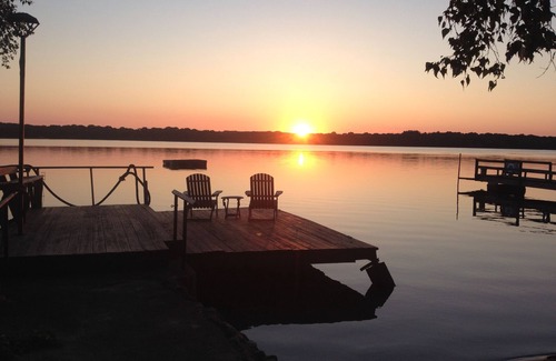 South Kingstown House | Beachfront on Indian Lake! Sandy beach, dock, family and pet friendly!