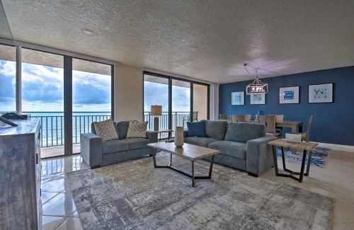 New Smyrna Beach Apartment | Beachfront Resort Condo with Panoramic Ocean Views!