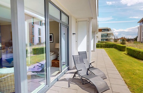 Pelzerhaken Apartment | Beachfront vacation apartment B-02 in Pelzerhaken with terrace and sea view