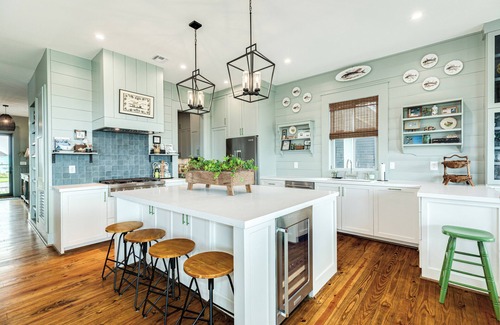 Red Fish Cove House | Beachfront Views w/Elevator, Multiple Decks + Community Pool & MORE!