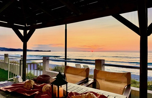 Acharavi Villa | Beachfront Villa Calypso with private pool