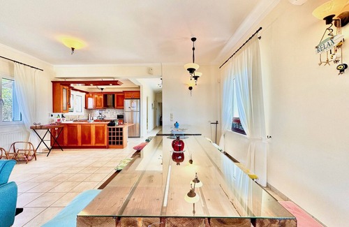 Almiros Beach Villa | Beachfront Villa JustRelax with private pool