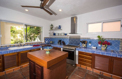 Akumal House | Beachfront Villa with Staff in Gated Community