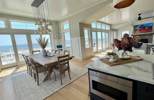 South Beach Haven House | Beachfront with in-deck saltwater pool, panoramic views and private beach access