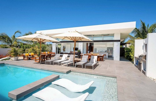 Long Bay Hills Villa | Beachside Family Retreat with Pool - White Villas