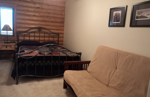 St. Charles Cabin | Bear Lake Lodge-Full Log Cabin w/Gorgeous Views of Bear Lake on 3 acres